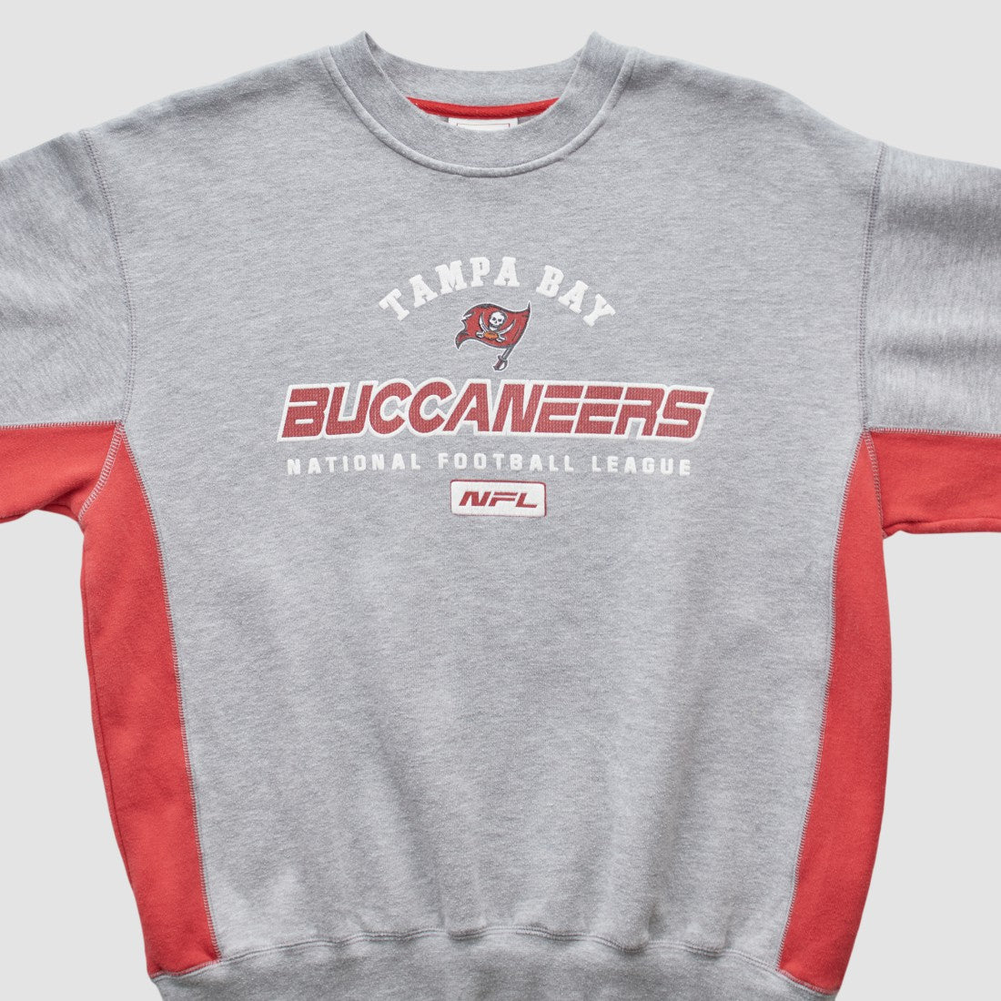 Tampa Bay Buccaneers NFL 2000s Pullover Sweatshirt - Heather Gray Vintage cheap