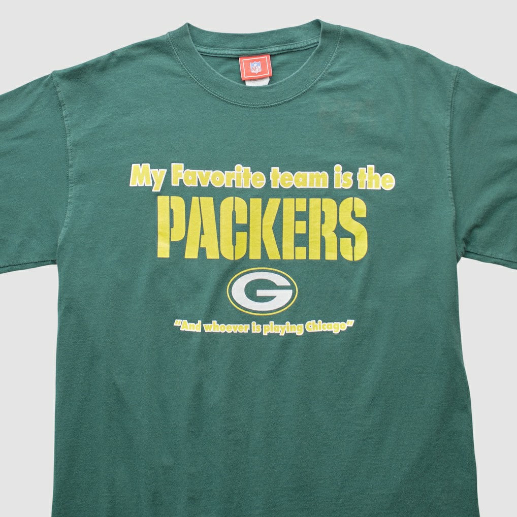 Green Bay Packers NFL 2000s T-shirt - Green Vintage for sale