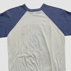 Super Bowl XXI Trench 1986 T-shirt - White Vintage sale