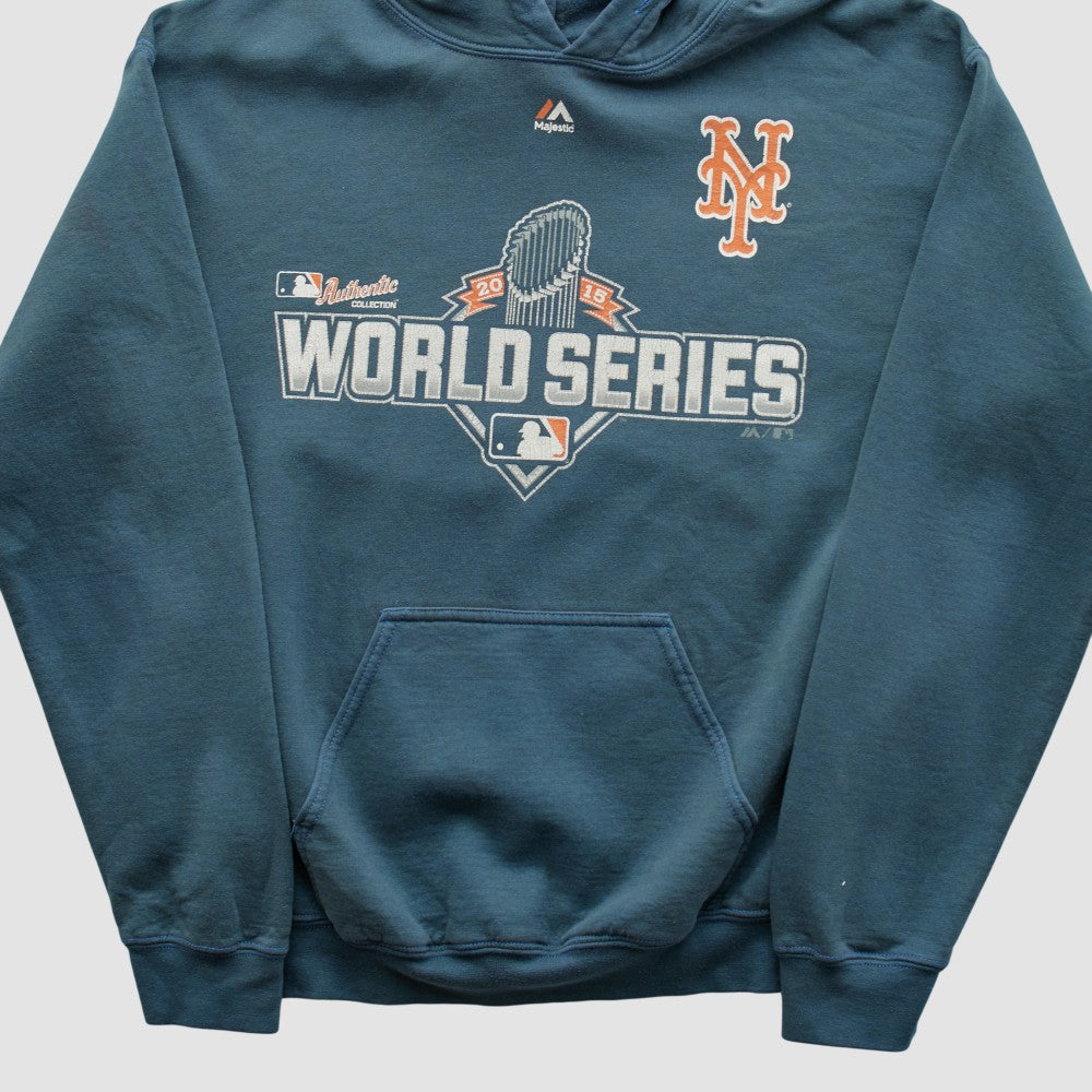World Series Gildan 2015 Hooded Sweatshirt - Navy Vintage
