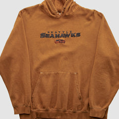 Seattle Seahawks NFL 2000s Hooded Pullover Sweatshirt - Clay Vintage discount