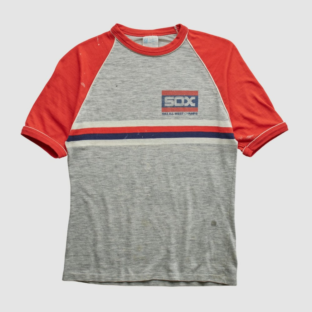 Chicago White Sox Sportswear by Famous 1983 T-shirt - Heather Gray Vintage