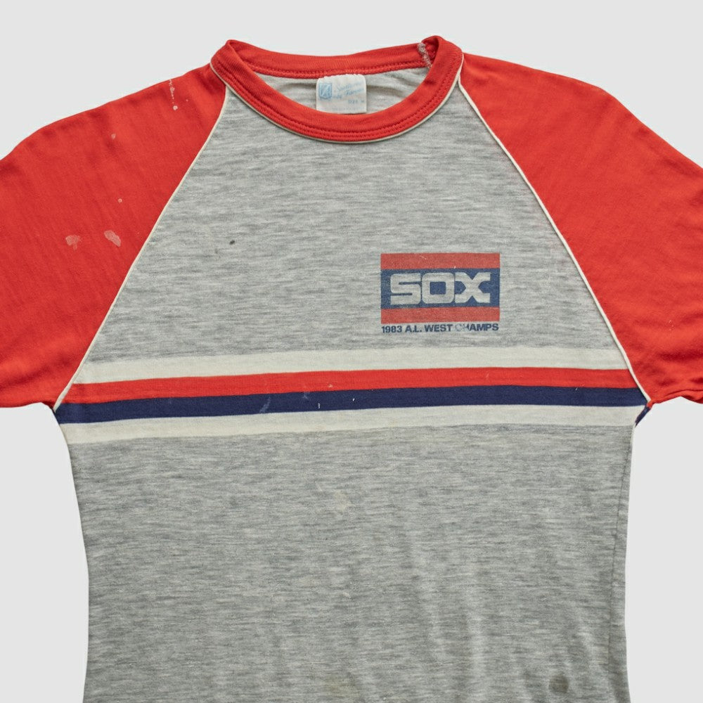 Chicago White Sox Sportswear by Famous 1983 T-shirt - Heather Gray Vintage