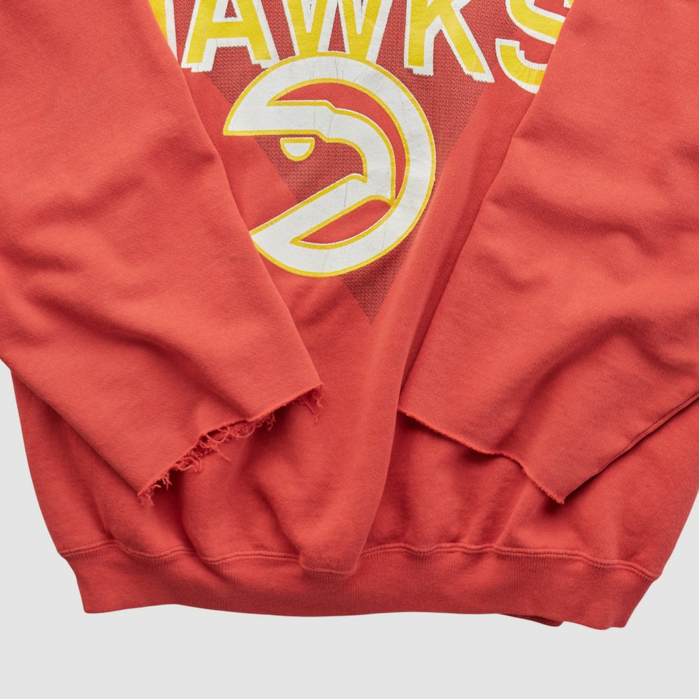 Atlanta Hawks Hanes 90s Pullover Sweatshirt - Red Vintage | Vintage discount