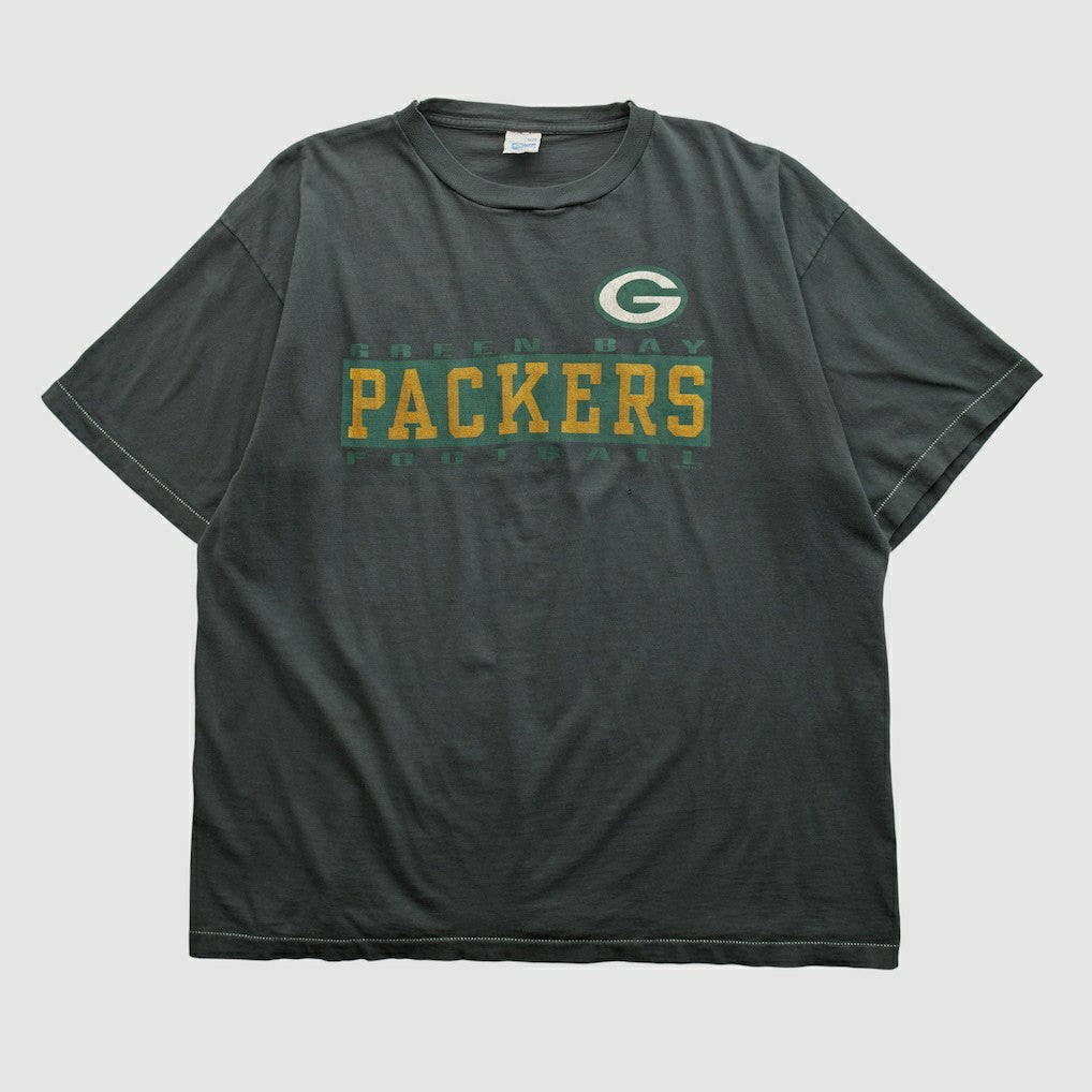 Green Bay Packers Salem Sportswear 90s T-shirt - Charcoal Vintage online