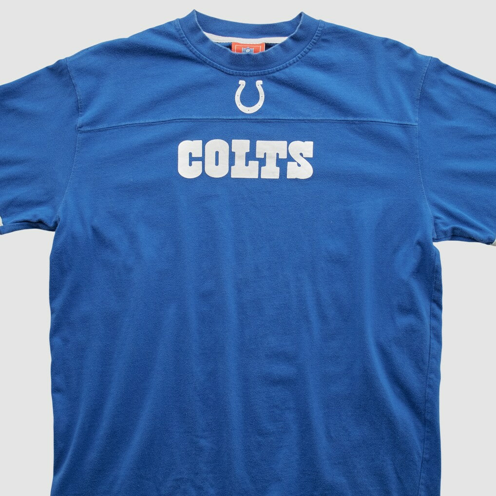 Indianapolis Colts NFL 2000s Long Sleeve T-shirt - Blue Vintage outlet
