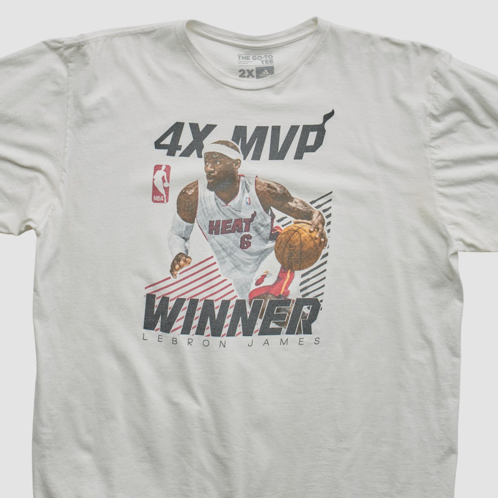 Lebron James 2010s T-shirt - White Vintage | Adidas sale