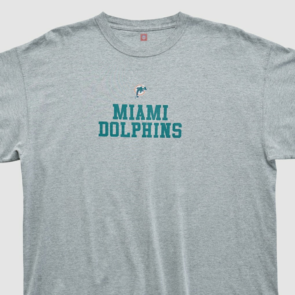 Miami Dolphins NFL 2000s T-shirt - Heather Gray Vintage sale