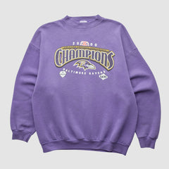 Baltimore Ravens Tultex 2000 Pullover Sweatshirt - Purple Vintage outlet