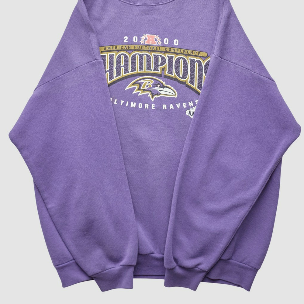 Baltimore Ravens Tultex 2000 Pullover Sweatshirt - Purple Vintage outlet