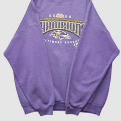 Baltimore Ravens Tultex 2000 Pullover Sweatshirt - Purple Vintage outlet