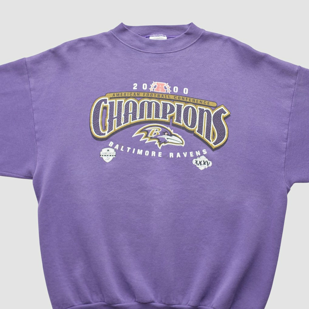 Baltimore Ravens Tultex 2000 Pullover Sweatshirt - Purple Vintage outlet