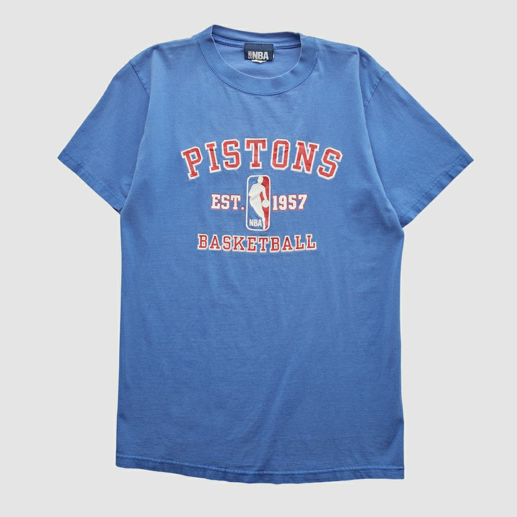 Detroit Pistons NBA 2000s T-shirt sale - Blue Vintage | Vintage on sale