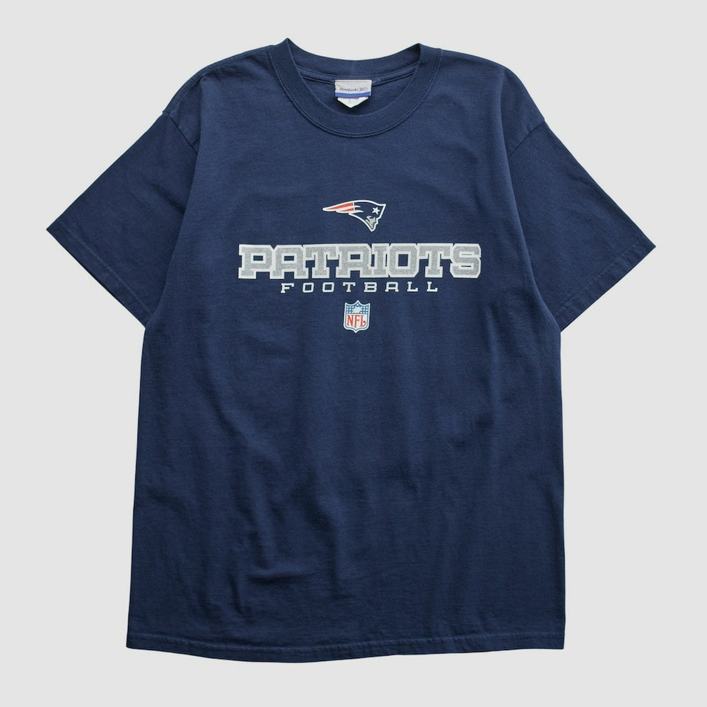 New England Patriots Reebok 2000s T-shirt - Navy Vintage online