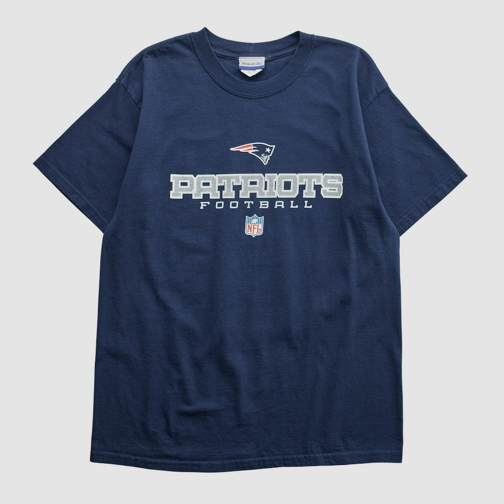 New England Patriots Reebok 2000s T-shirt - Navy Vintage online