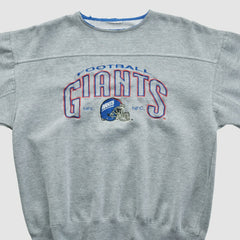 New York Giants Lee Apparel 90s Pullover Sweatshirt - Gray Vintage sale