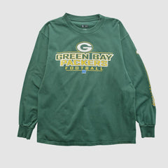 Green Bay Packers NFL 2000s Long Sleeve T-shirt - Green Vintage outlet