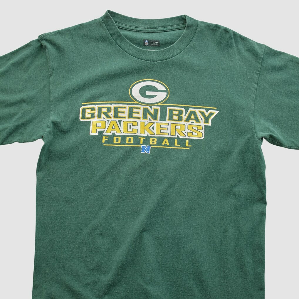 Green Bay Packers NFL 2000s Long Sleeve T-shirt - Green Vintage outlet
