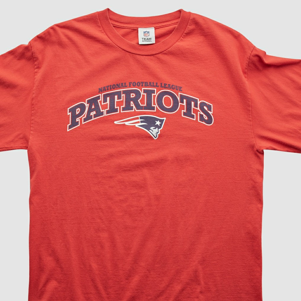New England Patriots NFL 2010s Long Sleeve T-shirt - Red Vintage for sale