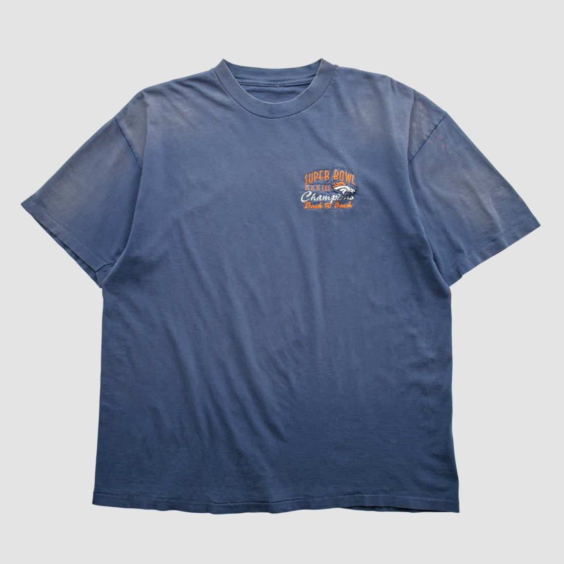 Denver Broncos 1999 T-shirt - Blue Vintage outlet