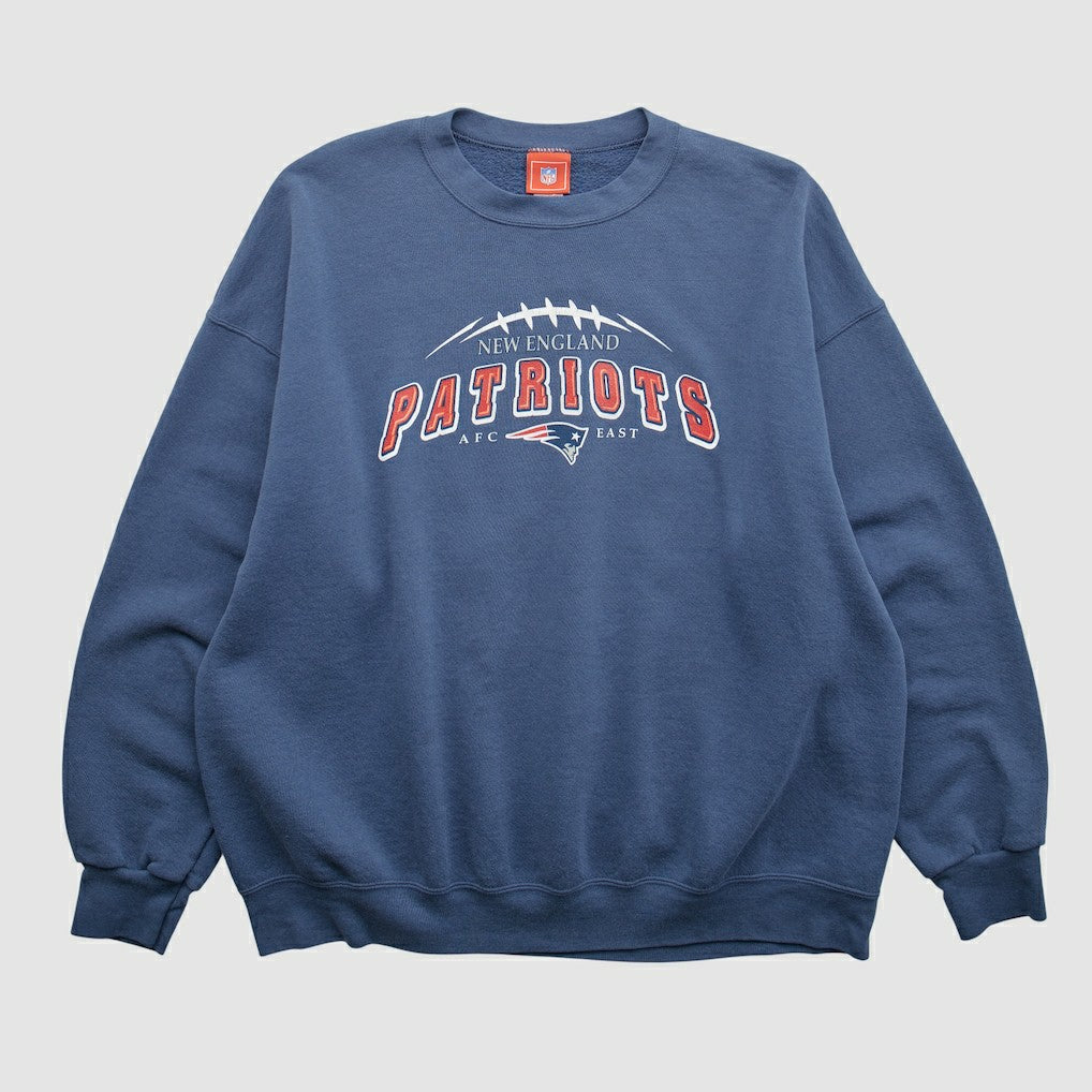 New England Patriots NFL 2000s Pullover Sweatshirt - Navy Vintage online