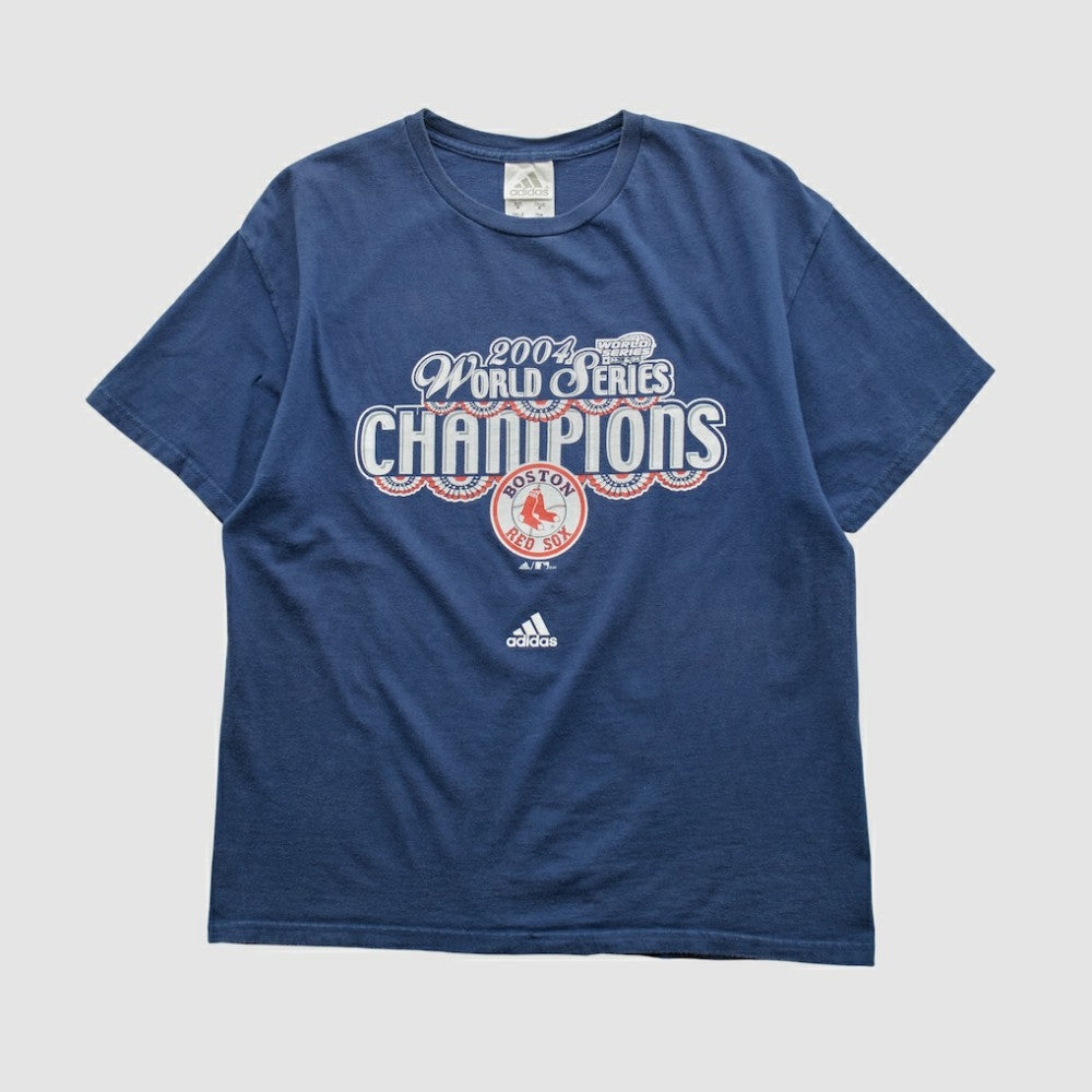 Boston Red Sox Adidas 2004 T-shirt - Navy Vintage