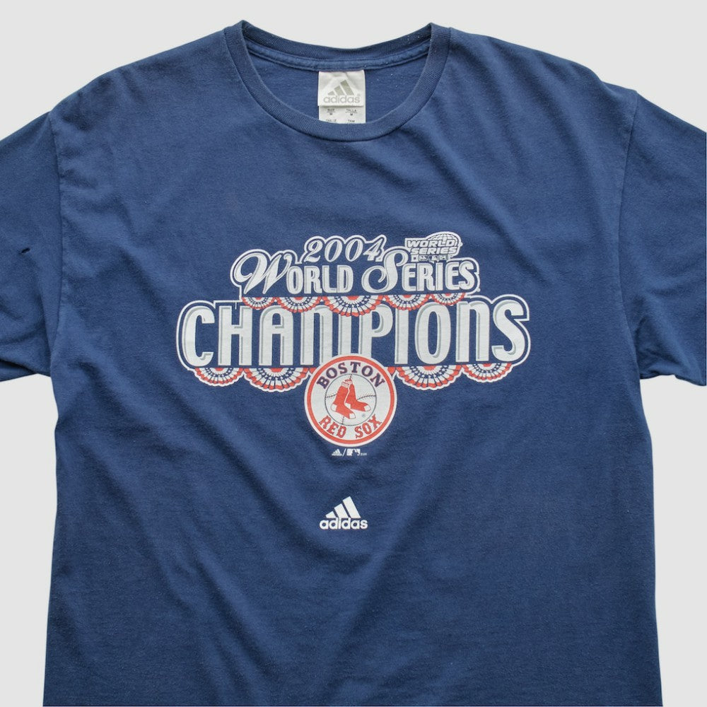Boston Red Sox Adidas 2004 T-shirt - Navy Vintage