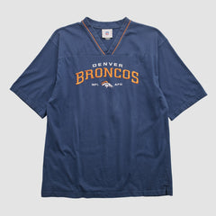 Denver Broncos NFL 2000s T-shirt - Navy Real Vintage discount