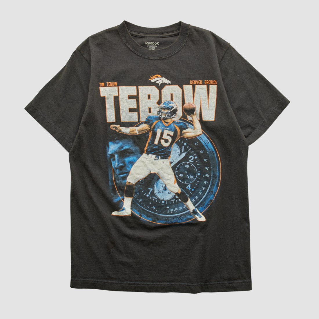 Tim Tebow Reebok 2010 T-shirt - Black Vintage online