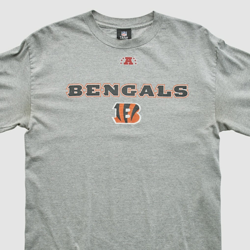 Cincinnati Bengals NFL 2010s Long Sleeve T-shirt - Heather Gray Vintage for sale
