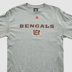 Cincinnati Bengals NFL 2010s Long Sleeve T-shirt - Heather Gray Vintage for sale