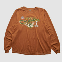 Super Bowl Champions XLV Reebok 2011 Long Sleeve T-shirt - Clay Vintage cheap