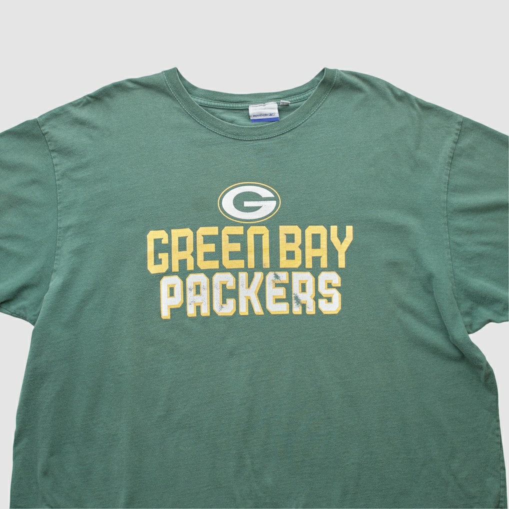 Green Bay Packers Reebok 2000s T-shirt - Green Vintage sale