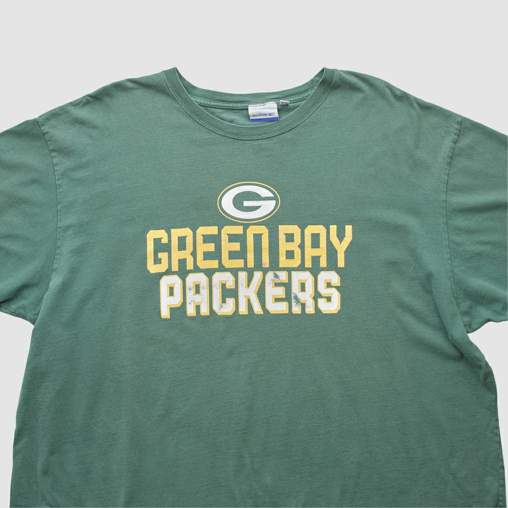 Green Bay Packers Reebok 2000s T-shirt - Green Vintage sale