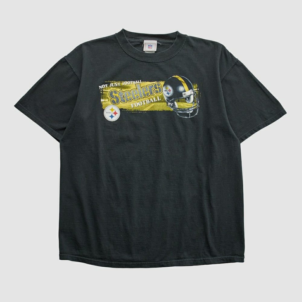 Pittsburgh Steelers NFL 2000s T-shirt - Black Vintage cheap