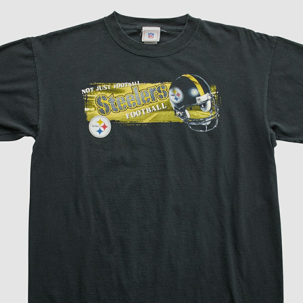 Pittsburgh Steelers NFL 2000s T-shirt - Black Vintage cheap
