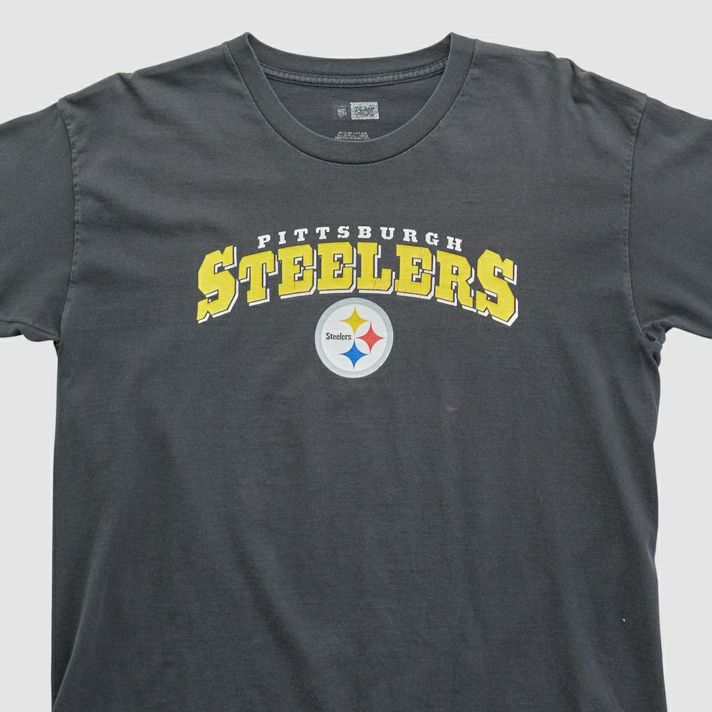 Pittsburgh Steelers NFL 2010s Long Sleeve T-shirt - Black Vintage sale