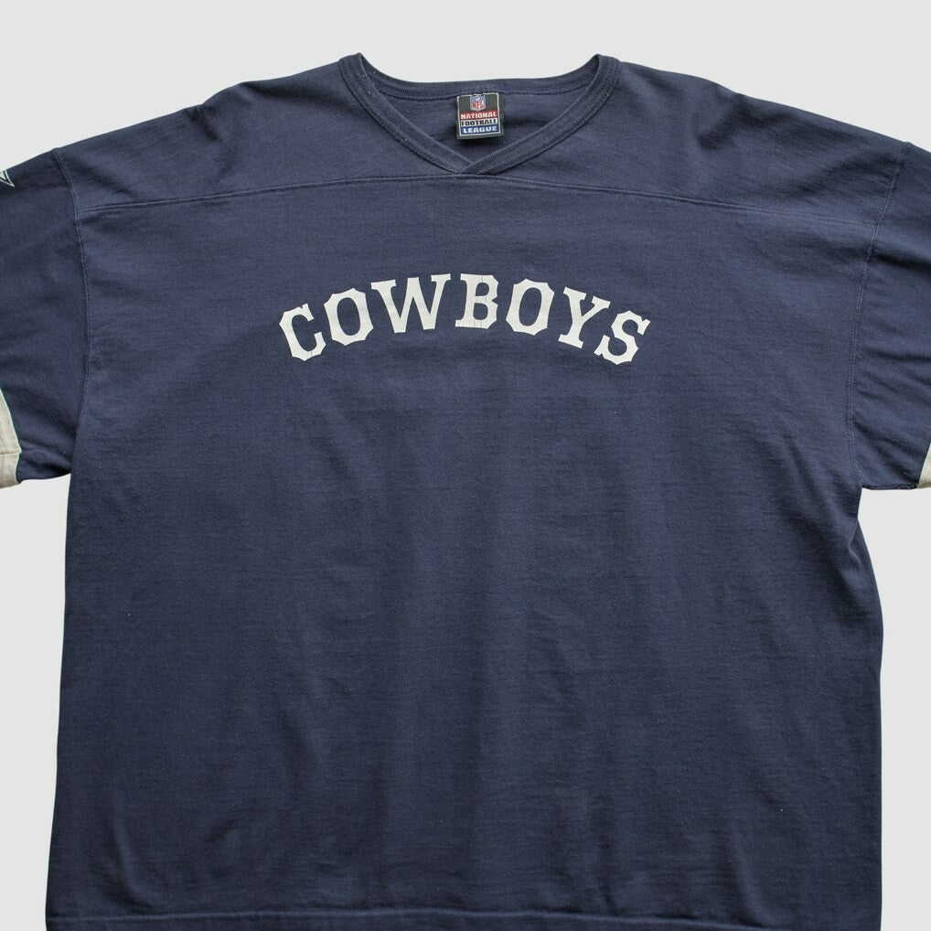 Dallas Cowboys NFL 2000s Long Sleeve T-shirt - Navy Vintage on sale