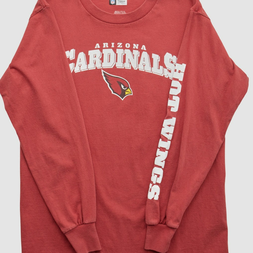 Arizona Cardinals NFL 2000s Long Sleeve T-shirt - Red Vintage discount