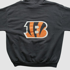 Cincinnati Bengals NFL 2000s Hooded Pullover Sweatshirt - Black Vintage for sale