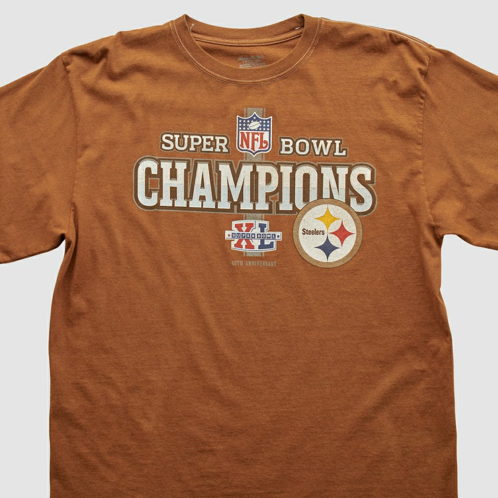 Super Bowl Champions Reebok 2006 Long Sleeve T-shirt - Clay Vintage online