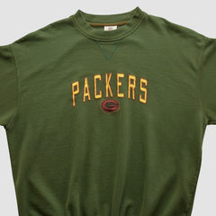 Green Bay Packers NFL 2000s Pullover Sweatshirt - Green Vintage on sale