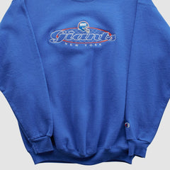 New York Giants Champion 90s Pullover Sweatshirt - Blue Vintage cheap