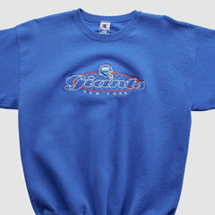 New York Giants Champion 90s Pullover Sweatshirt - Blue Vintage cheap