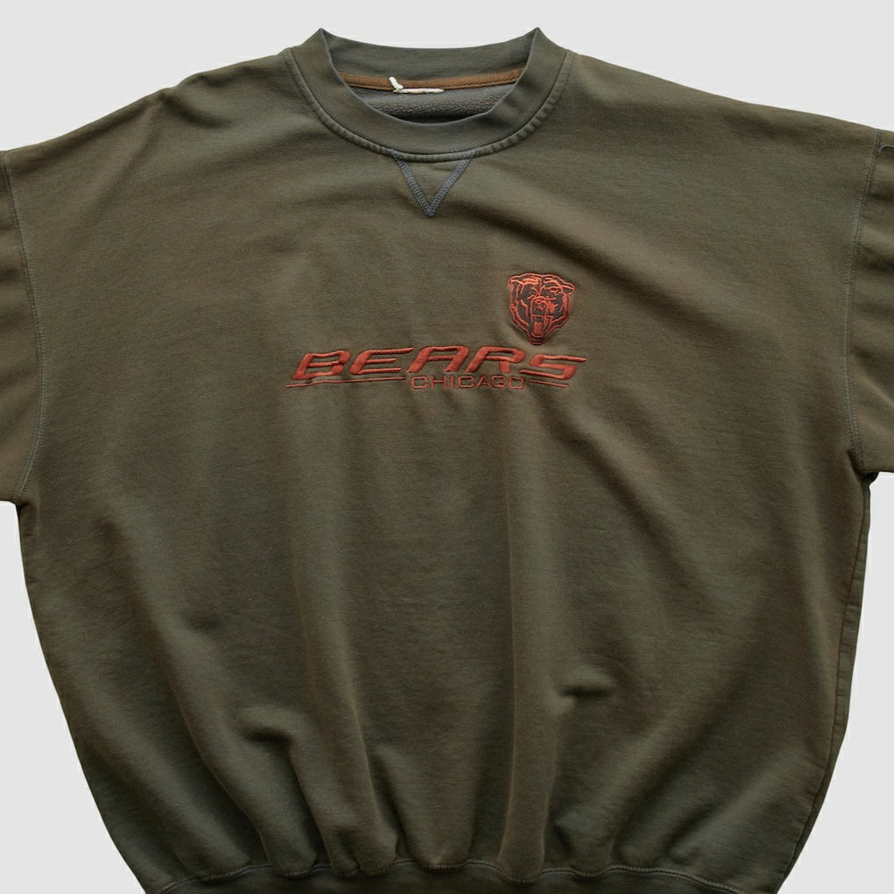 Chicago Bears 2000s Pullover Sweatshirt - Brown Vintage for sale