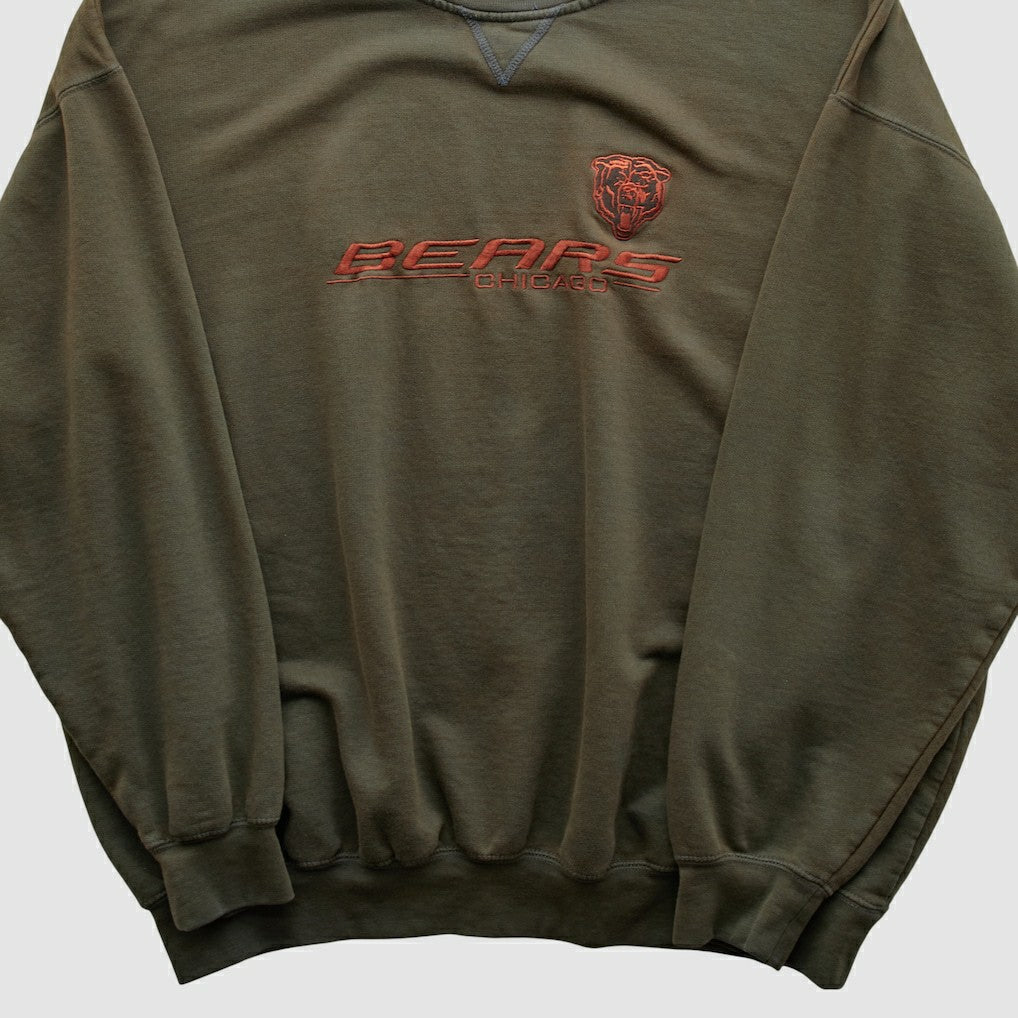 Chicago Bears 2000s Pullover Sweatshirt - Brown Vintage for sale