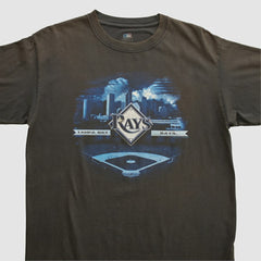 Tampa Bay Rays Genuine Merchandise 2000s T-shirt - Black Vintage