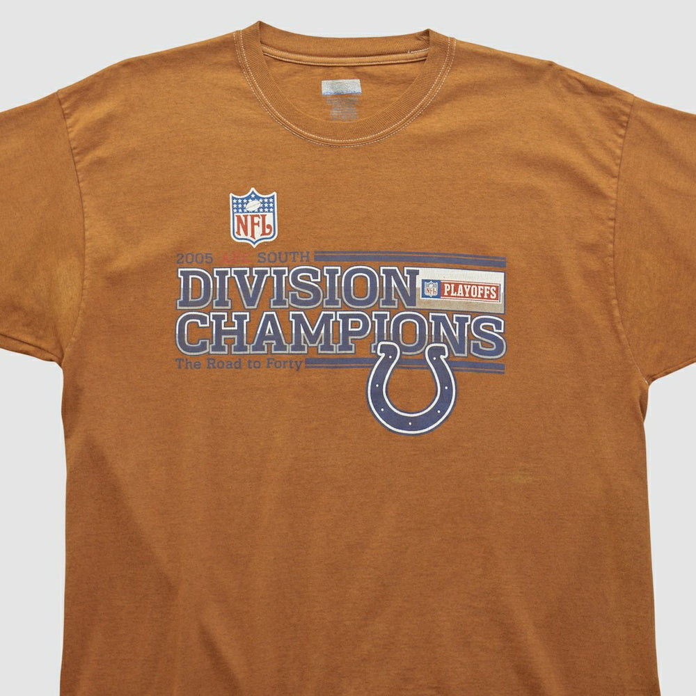 Indianapolis Colts NFL 2005 T-shirt - Clay Vintage discount