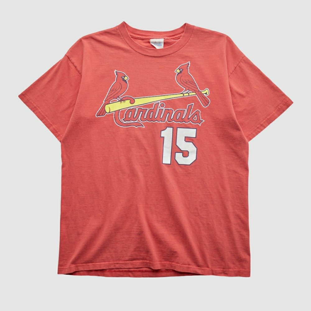 St. Louis Cardinals Majestic 2000s T-shirt - Red Vintage