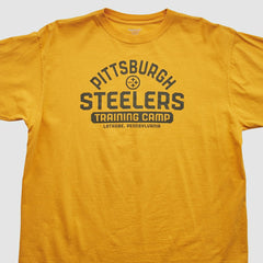 Pittsburgh Steelers Reebok 2000s T-shirt - Yellow Vintage sale